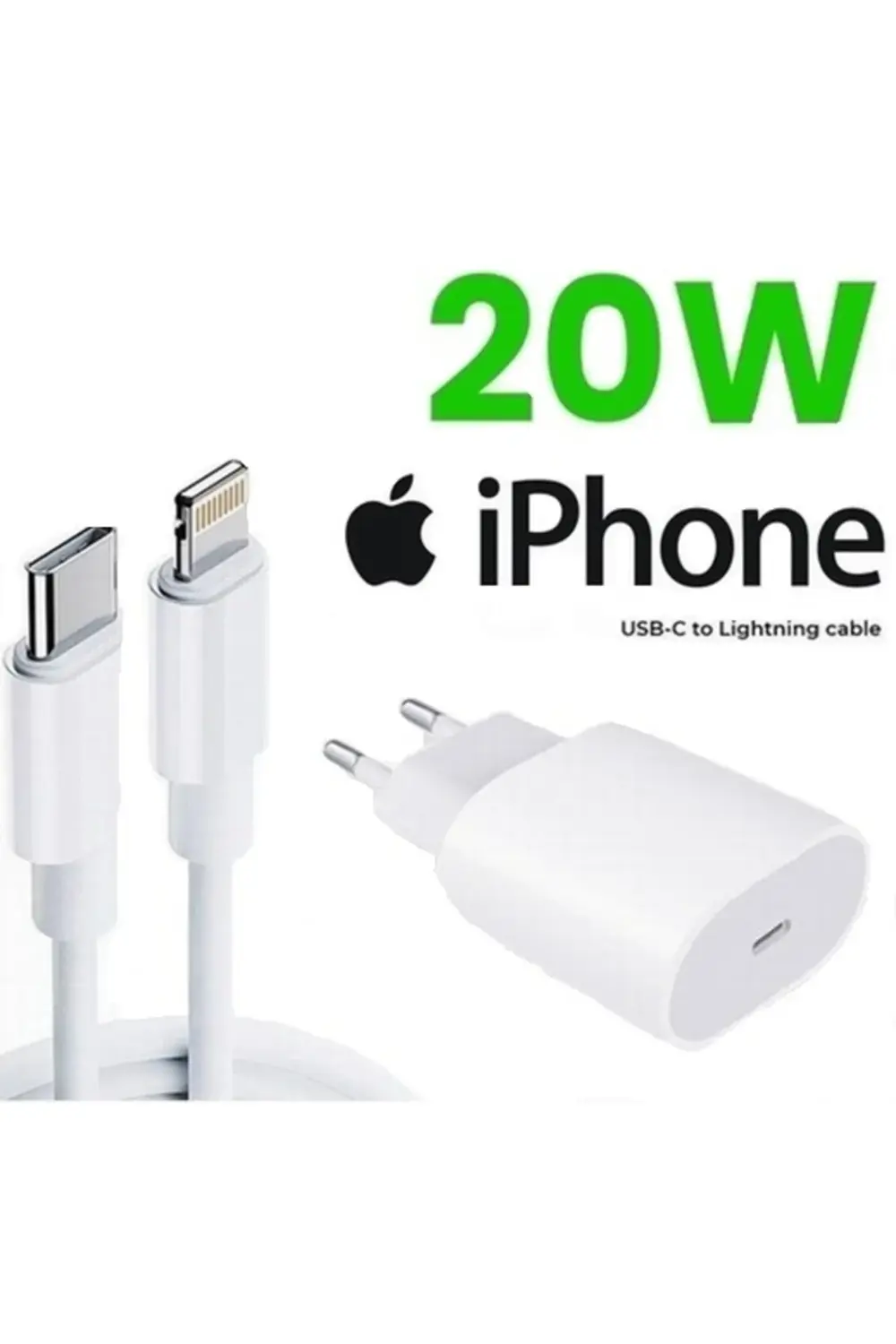 Orjinal Apple Ipad Air 20w Hızlı Şarj Aleti Seti Usb-c Mhje3tu-a