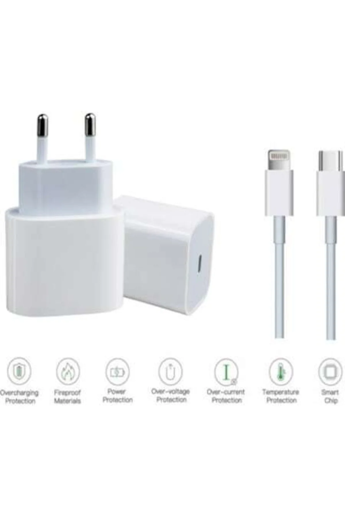 Orjinal Hızlı Şarj Aleti 20w + Usb-c Kablosu