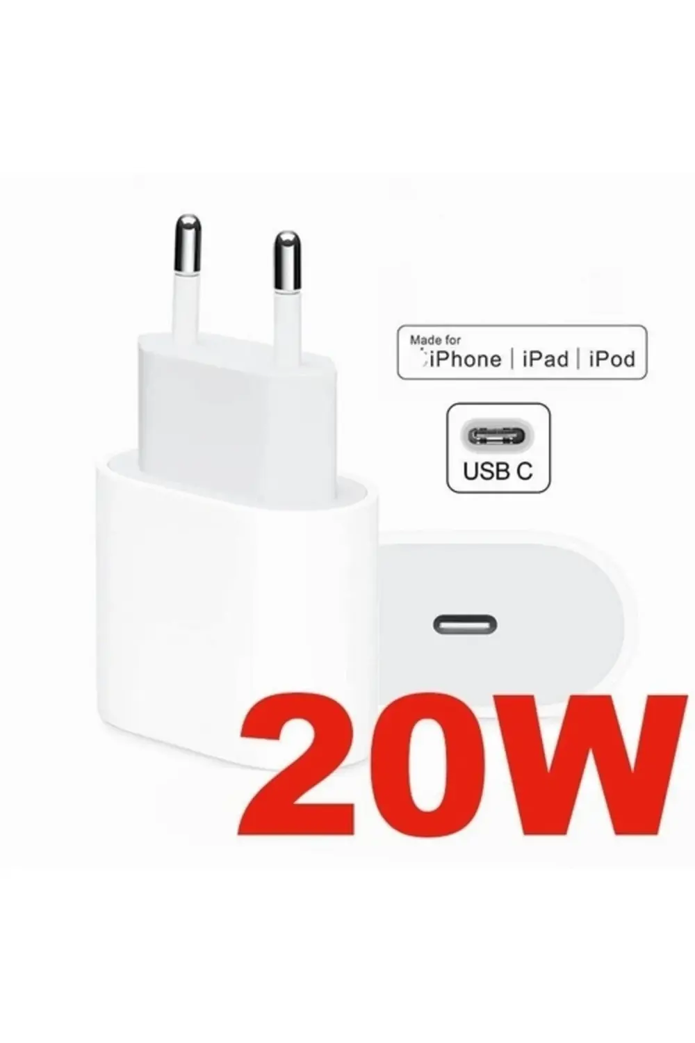 Orjinal Iphone 6 20w Hızlı Şarj Cihazı Usb-c Mhje3tu-a Uyumlu