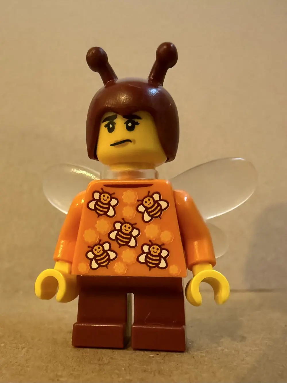 Orjinal Lego Minifigür Bee Costume Fan