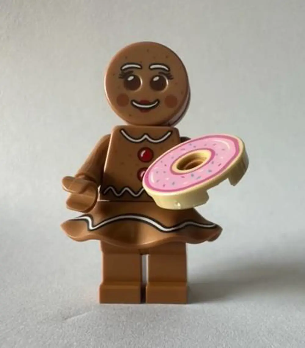 Orjinal Lego Minifigür Gingerbread Woman Orjinal Lego Minifigür Gingerbread Woman