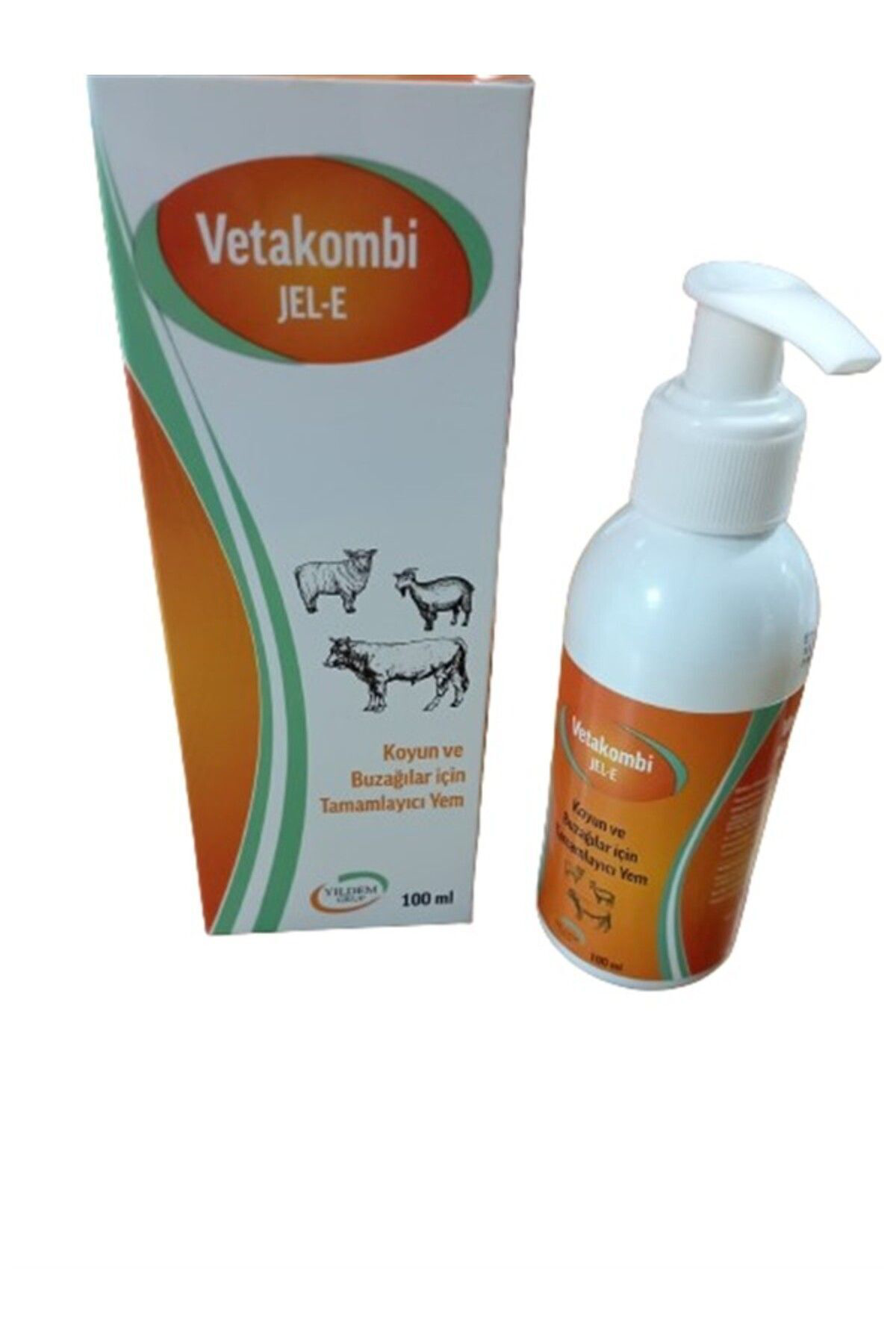 BÜYÜKBAŞ VE KÜÇÜKBAŞ HAYVLAR İÇİN VETAKOMBİ JEL - E (VİTAMİN + Mİ