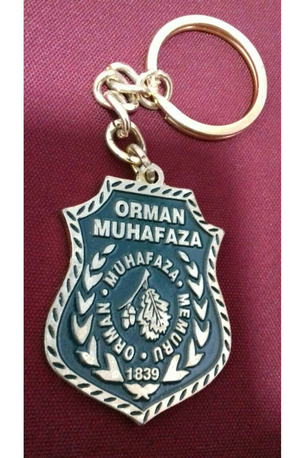 ORMAN MUHAFAZA ROZETLI CÜZDANI+ORMAN MUHAFAZA ANAHTARLIK MASKOTU 