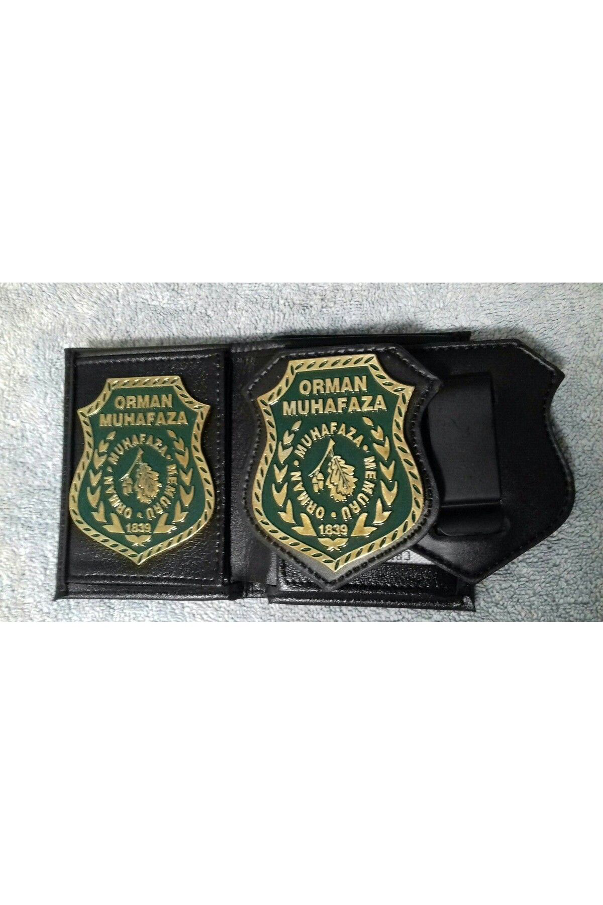 ORMAN MUHAFAZA ROZETLİ CÜZDAN+KEMER ROZETİ AL - SADECE KURUM ADRE