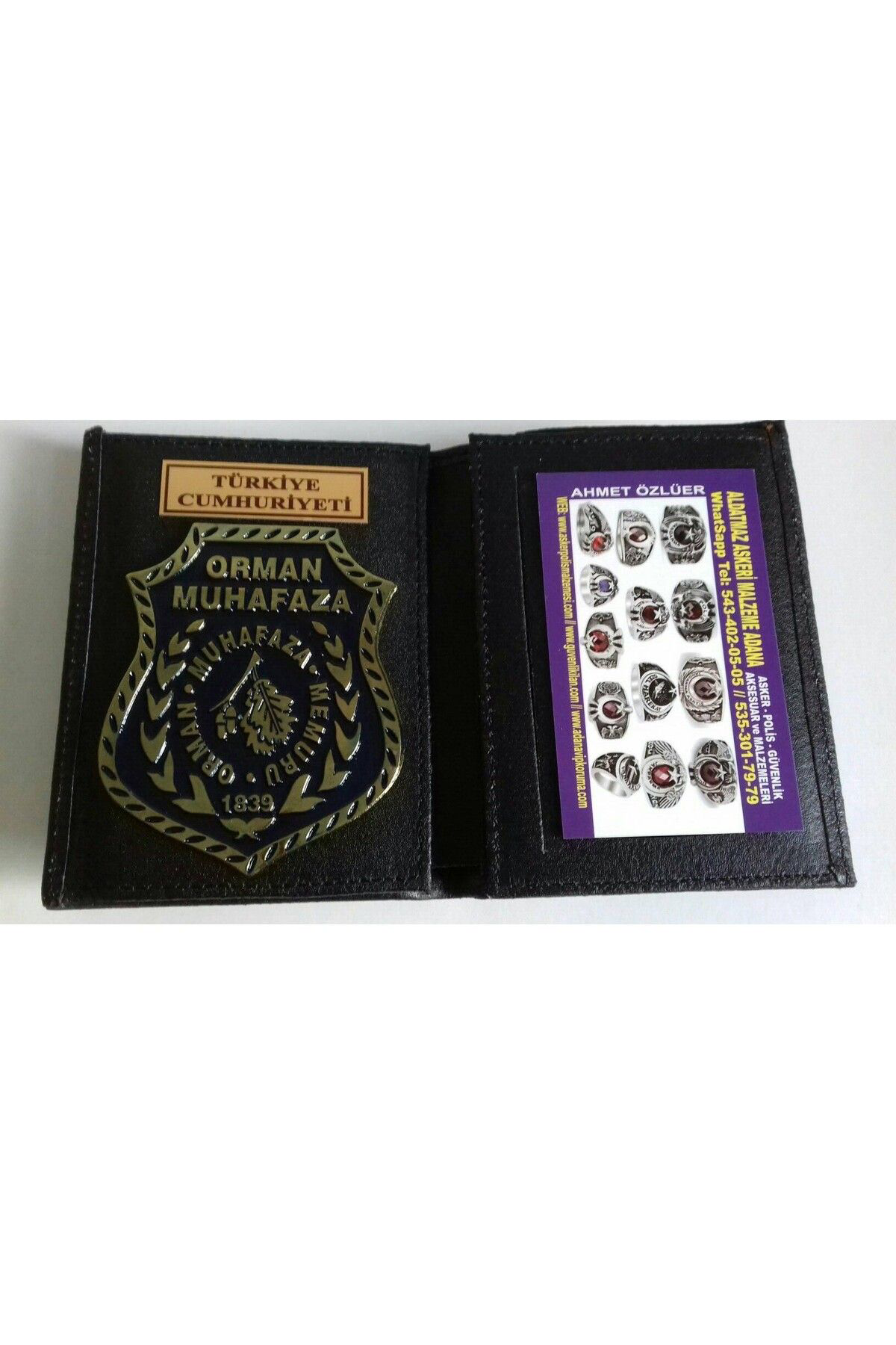 Aldatmaz Askeri Malzeme Orman Muhafaza Rozetli Cüzdani Al - Sadece Kurum Adresine Gonderi