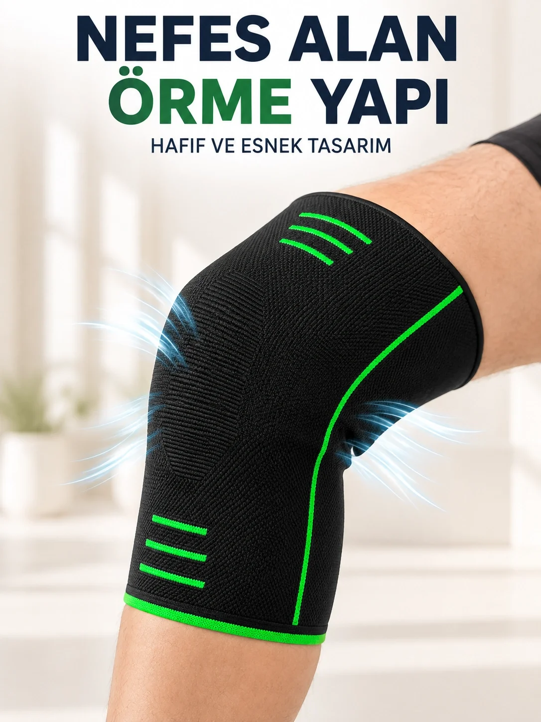 Örme Dizlik Esnek Nefes Alabilen Günlük Spor Diz Desteği Fiyatı, Yorumları ve Özellikleri
