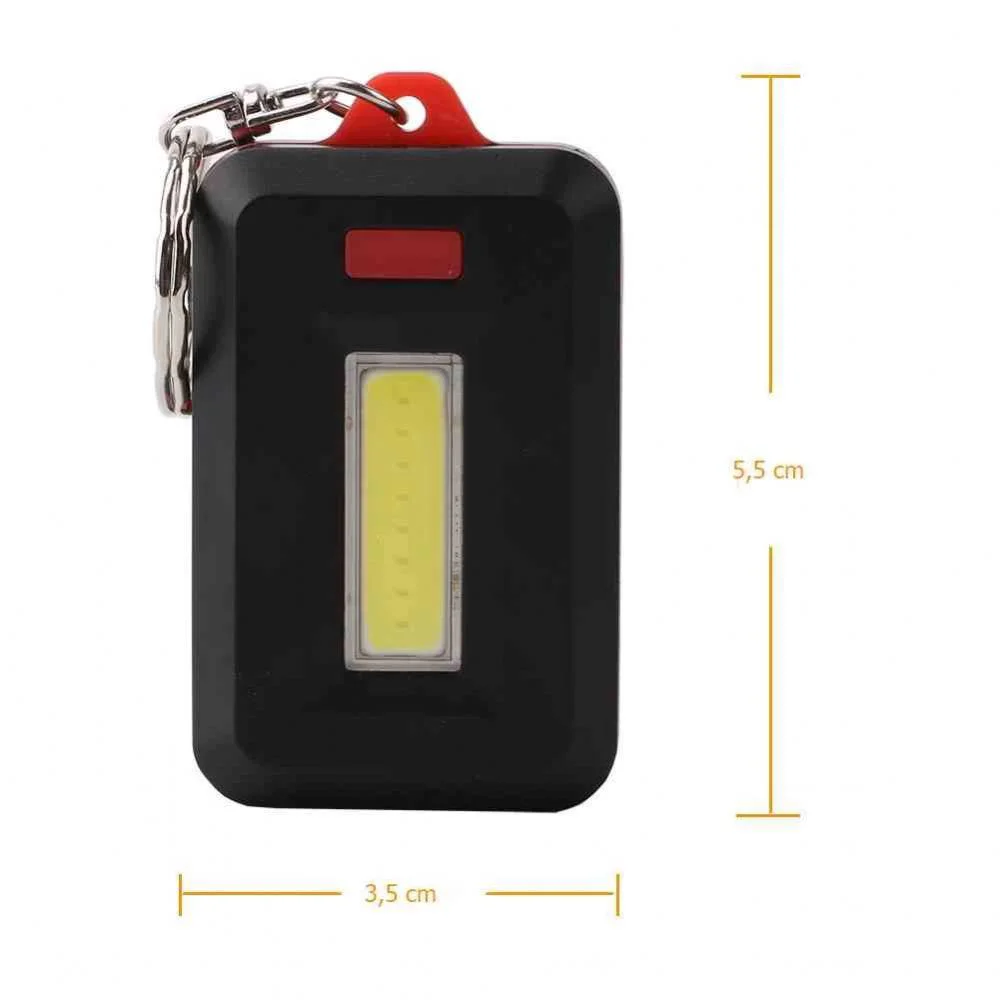 Orta Aydınlatmalı 350 Lümen Anahtarlık Fener Wt-377 - COB LED Anahtarlık Fiyatı, Yorumları ve Özellikleri