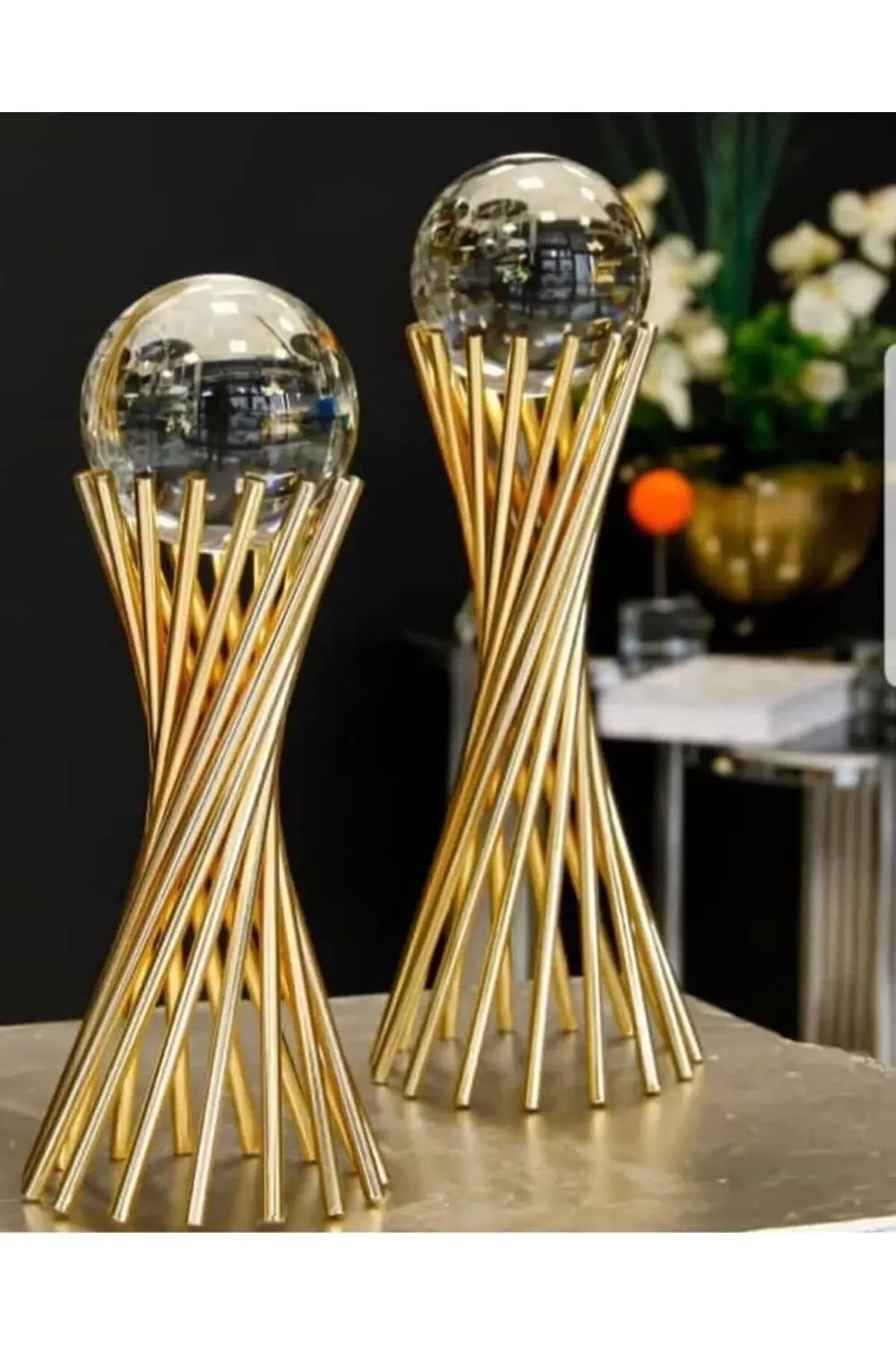 Orta Boy 2 Li Masa Dekoru Küre