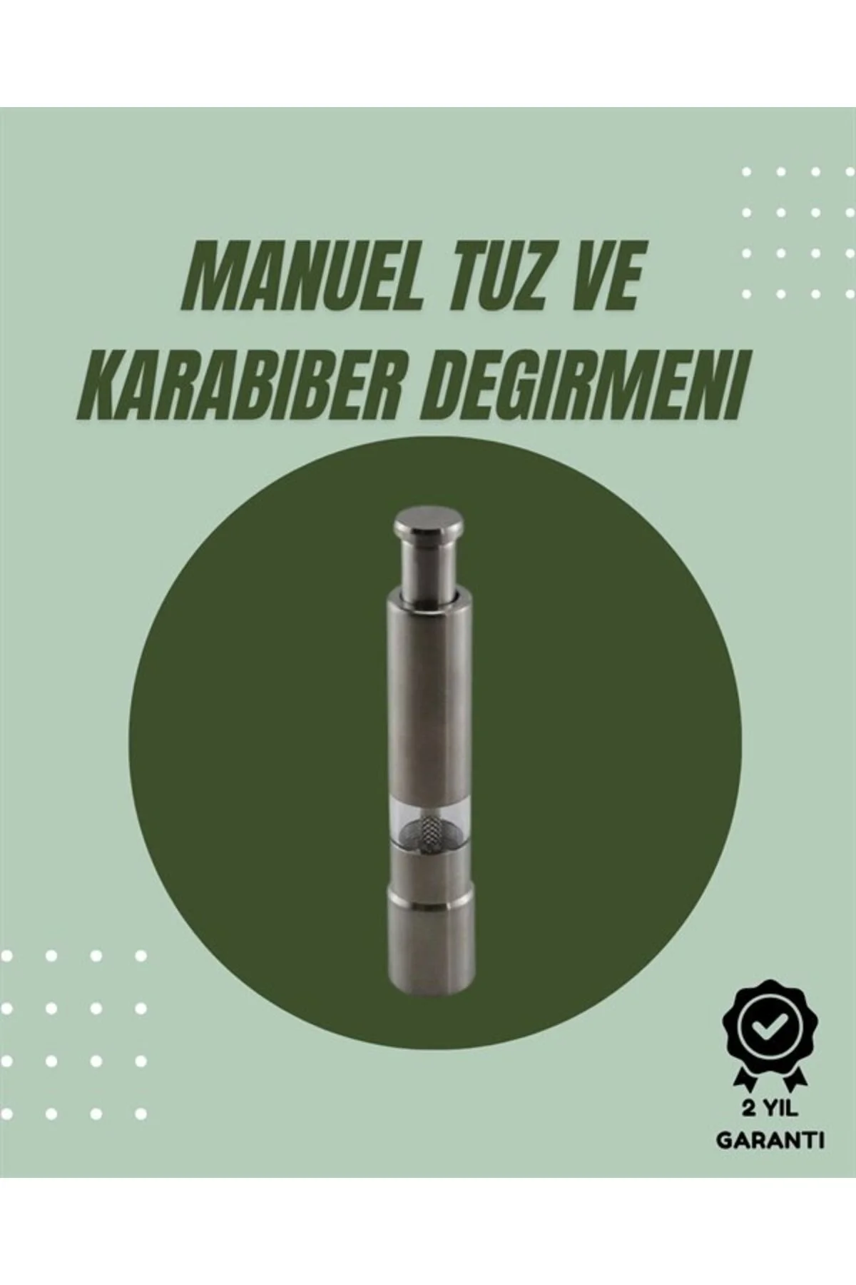 Orta Boy Kararbiber Ve Tuz Öğütücü – Kolay Kullanım, Şık Tasarım Fiyatı, Yorumları ve Özellikleri