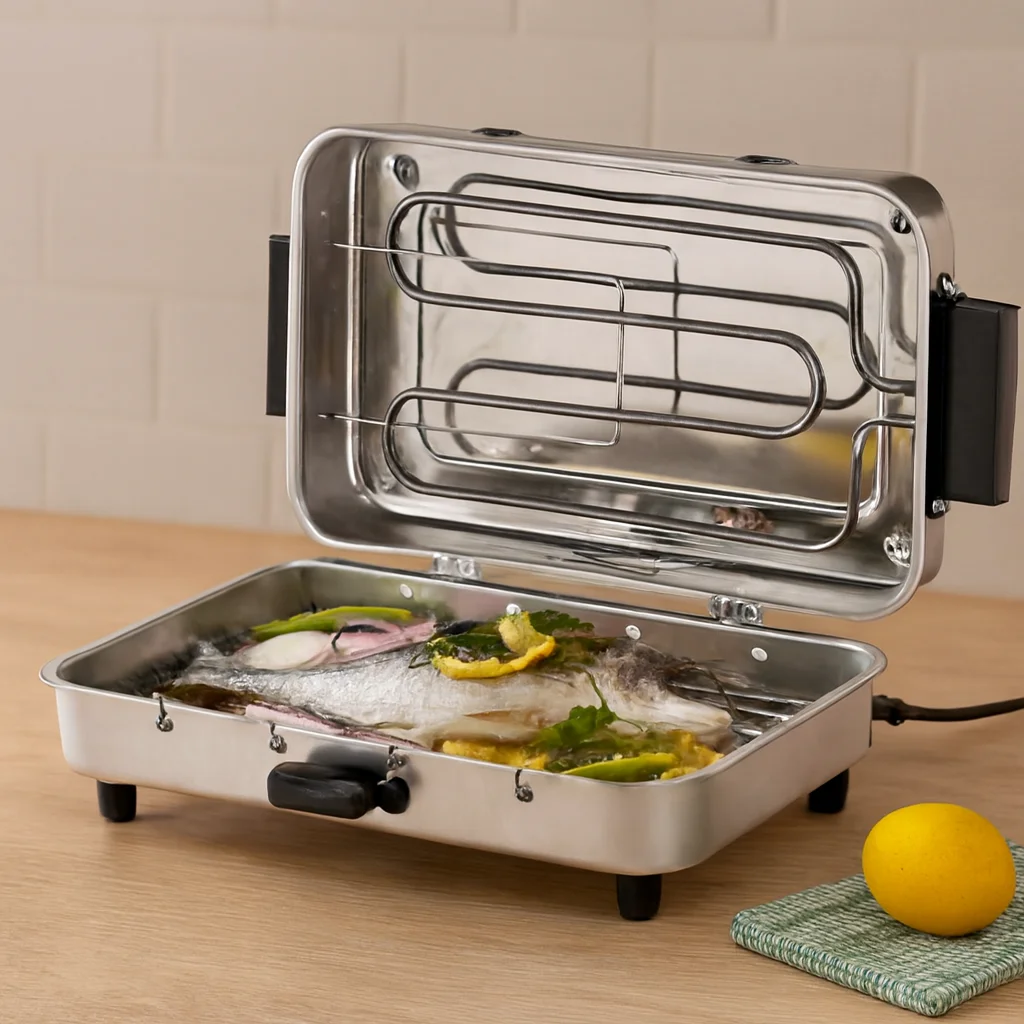Orta Boy Lüks Izgara - Portatif Mangal