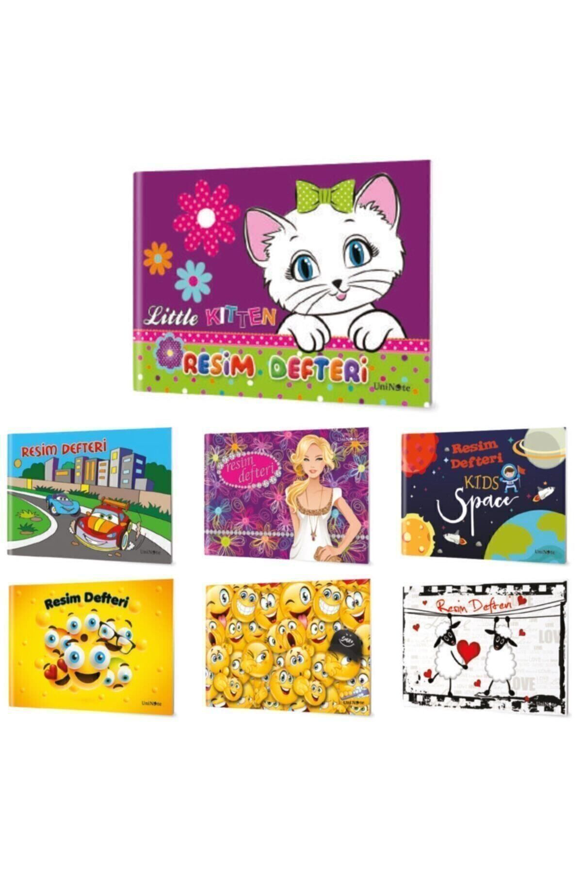 Uninote Orta Boy Resim Defteri 30 Yaprak 21X30