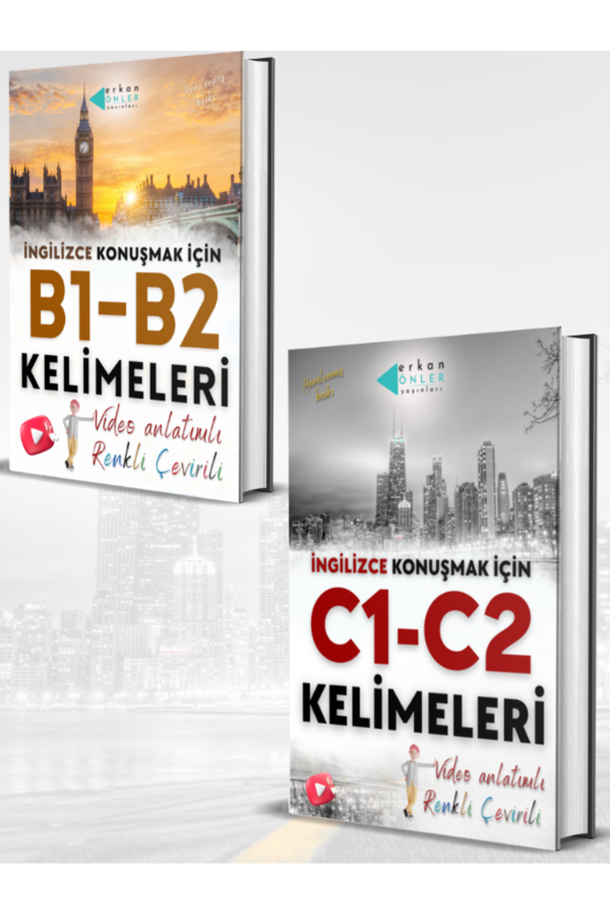 ORTA -İLERİ SEVİYE KELİME SETİ (VİDEO DERSLER+2 KİTAP)