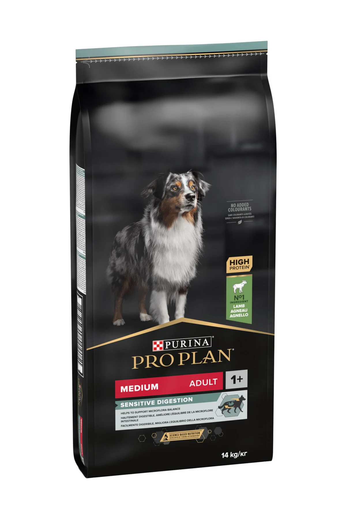 Orta Irk Yetişkin Köpek Kuzulu Mama 14 Kg