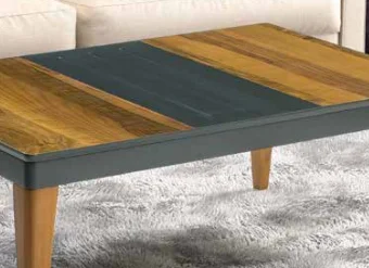 Orta Sehpa 11812 OSM KASALI MODEL Parlak Ceviz Gri uyum Kayın RET