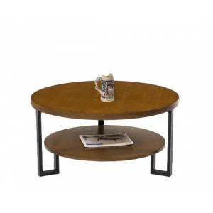 Orta Sehpa 12341 Osm Yuvarlak metal Model Ayak Parlak Ceviz Boya Orta Sehpa 12341 Osm Yuvarlak metal Model Ayak Parlak Ceviz Boya