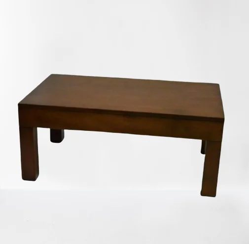 Orta Sehpa 13563 KÜT Model Ahşap Kutu Ayak MDF Parlak Ceviz Natüre Tabla El Yapı Fiyatı, Yorumları ve Özellikleri