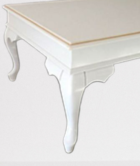 Orta sehpa 13574 Klasik Demonte Kayın ASLAN ayak Parlak Beyz Gölg