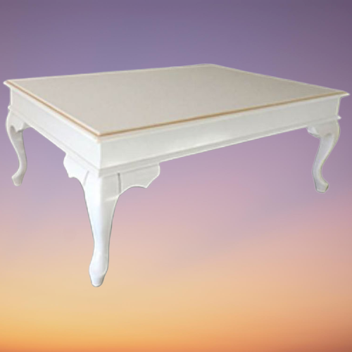 Orta sehpa 13574 Klasik Demonte Kayın ASLAN ayak Parlak Beyz Gölg