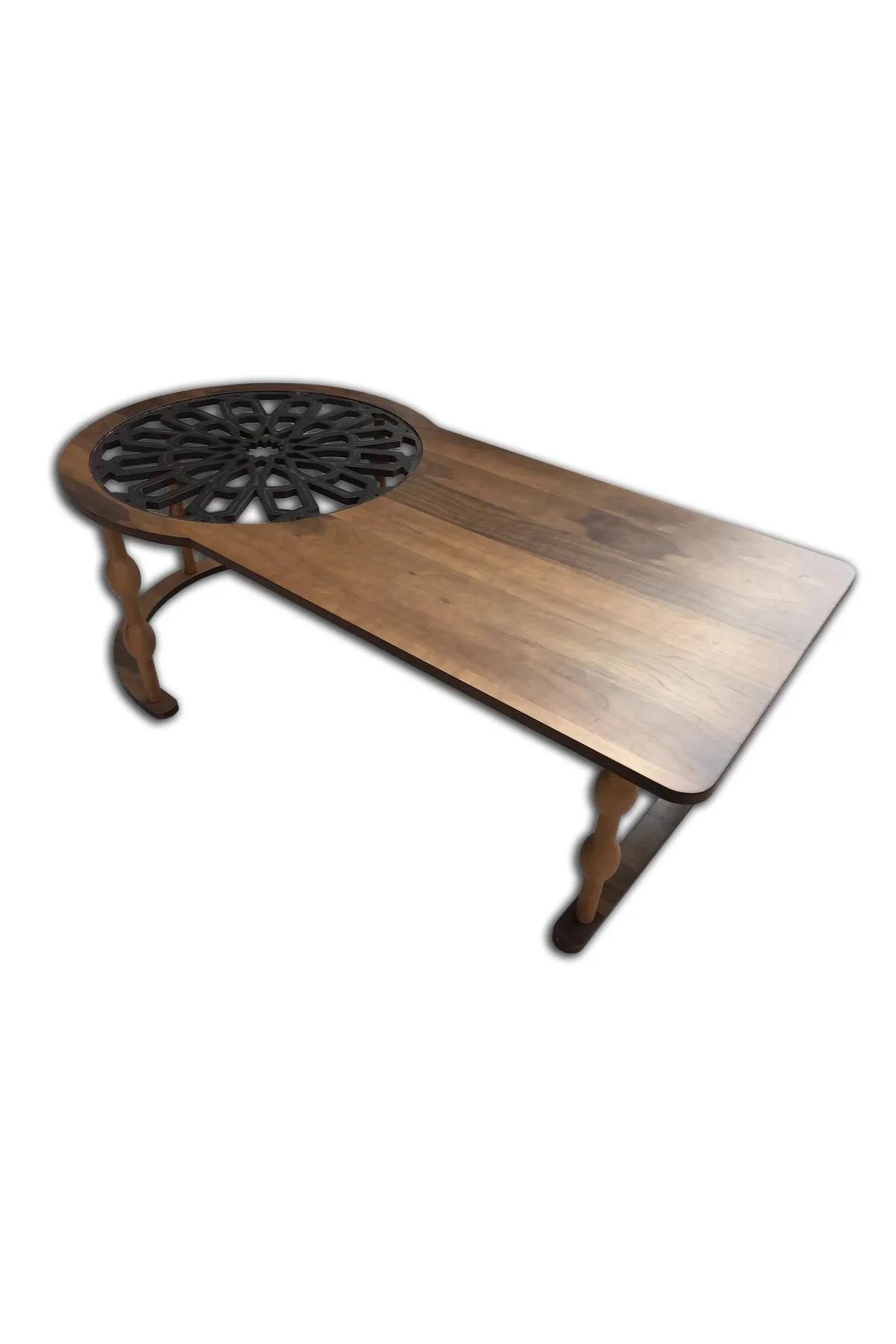 Orta Sehpa 13809 Osmanlı motif GEOMETRİK Model Kayın ayak ceviz CNC kesim El yapı Orta Sehpa 13809 Osmanlı motif GEOMETRİK Model Kayın ayak ceviz CNC kesim El yapı - Görsel 2