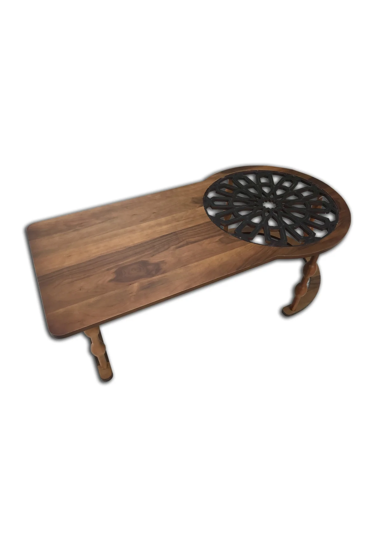 Orta Sehpa 13809 Osmanlı motif GEOMETRİK Model Kayın ayak ceviz CNC kesim El yapı Orta Sehpa 13809 Osmanlı motif GEOMETRİK Model Kayın ayak ceviz CNC kesim El yapı