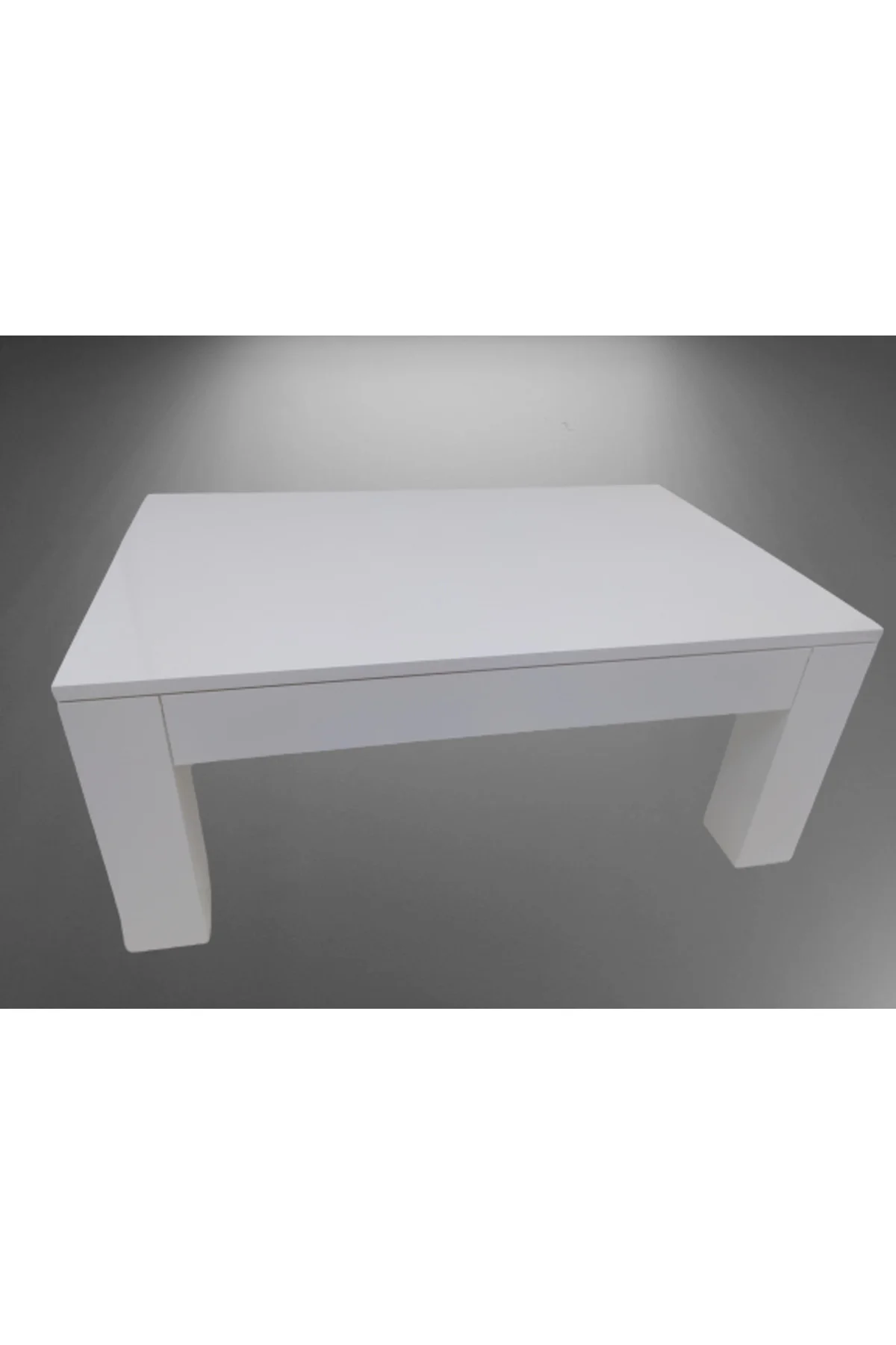 Orta Sehpa 14568 Model Ahşap Kutu Ayak MDF Parlak Beyaz Lake Boya Tabla El Yapım Orta Sehpa 14568 Model Ahşap Kutu Ayak MDF Parlak Beyaz Lake Boya Tabla El Yapım - Görsel 2