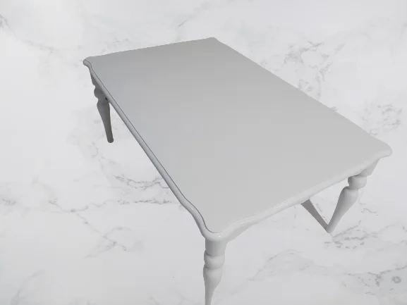 Orta Sehpa 17367 DEMONTO Klasik Model Kayın Retro ayak Parlak Bey