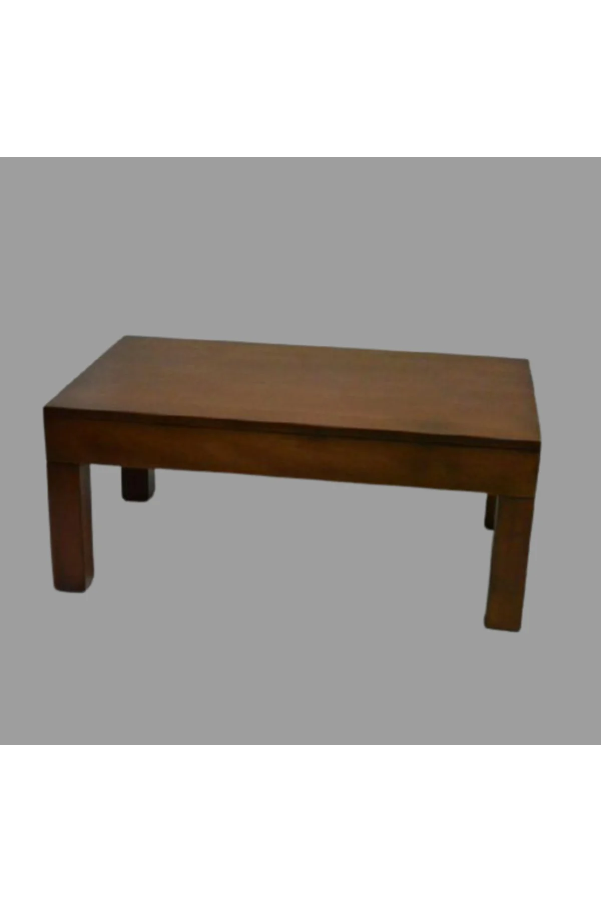 Orta Sehpa 17782 Klasik Model Ahşap Kutu Küt Ayak MDF Ceviz Natüre Tabla El Yapım Orta Sehpa 17782 Klasik Model Ahşap Kutu Küt Ayak MDF Ceviz Natüre Tabla El Yapım - Görsel 2