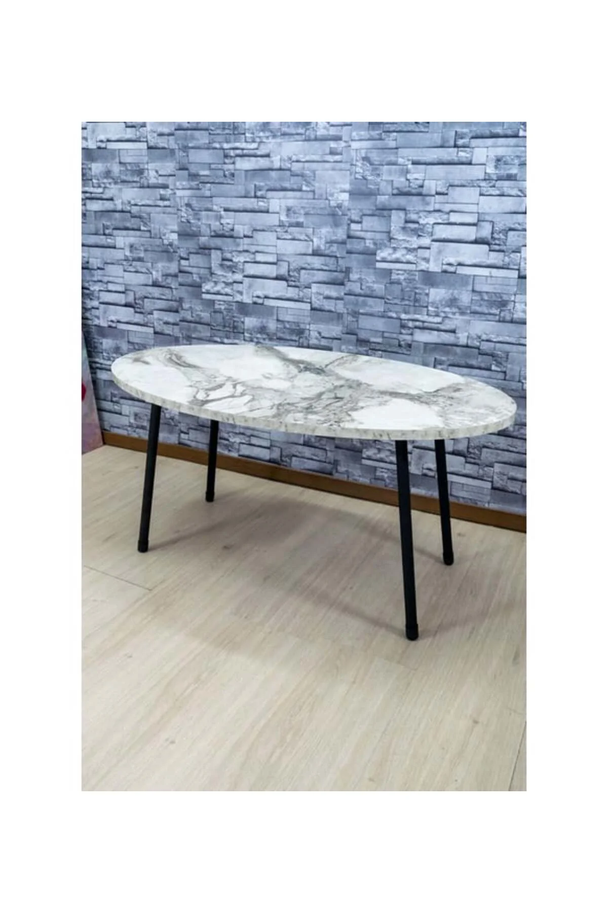 Orta Sehpa Elips Metal Ayak Efes
