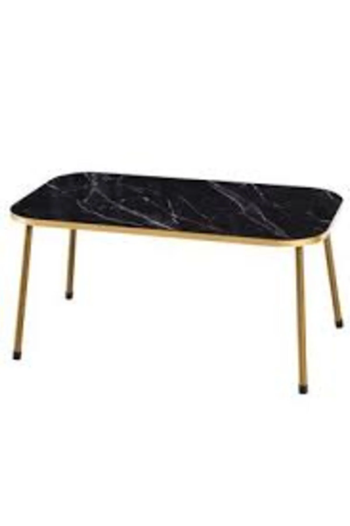 Orta Sehpa Gold Metal Ayak Altın Bendir