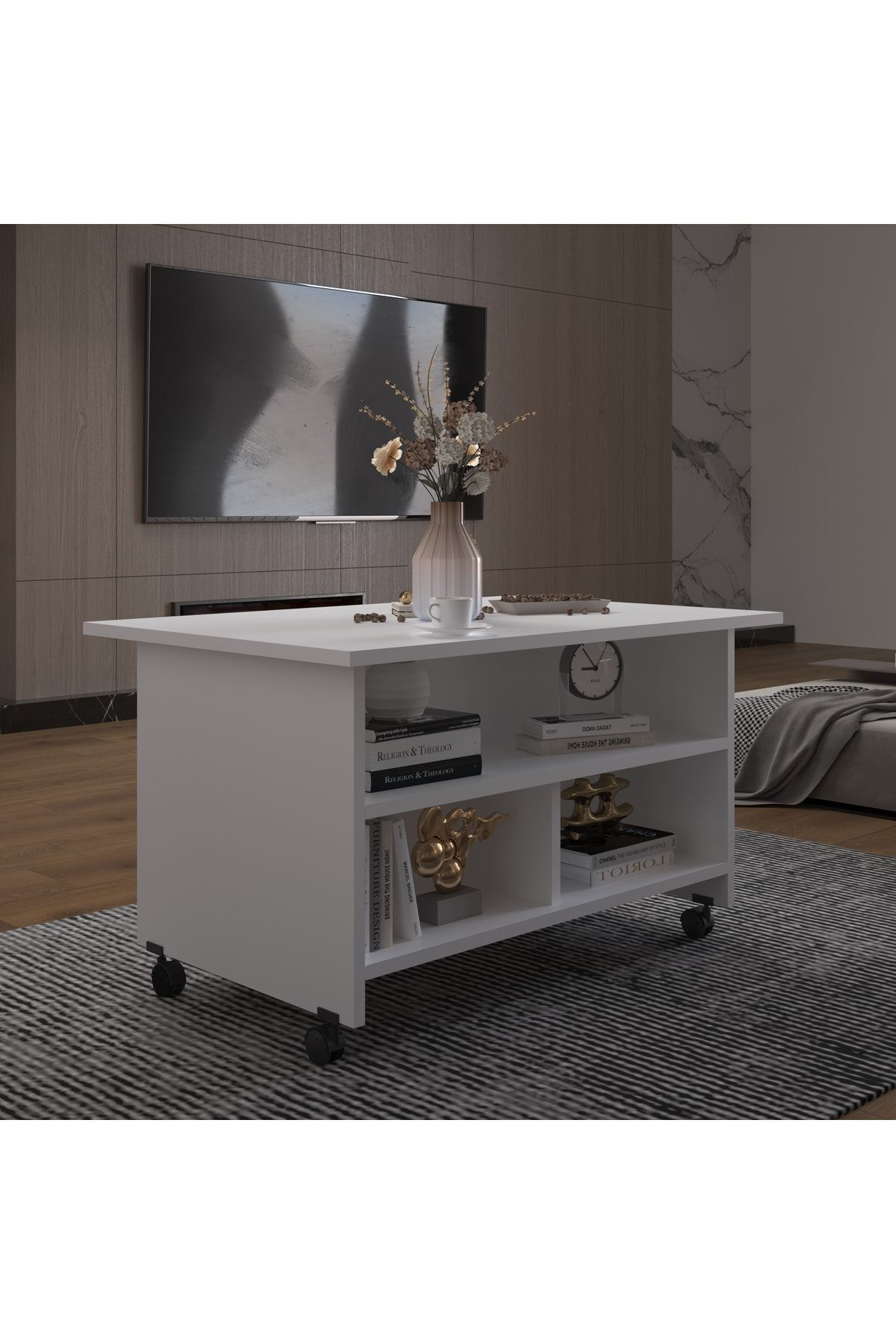 Orta Sehpa OS001 BEYAZ Orta Sehpa OS001 BEYAZ