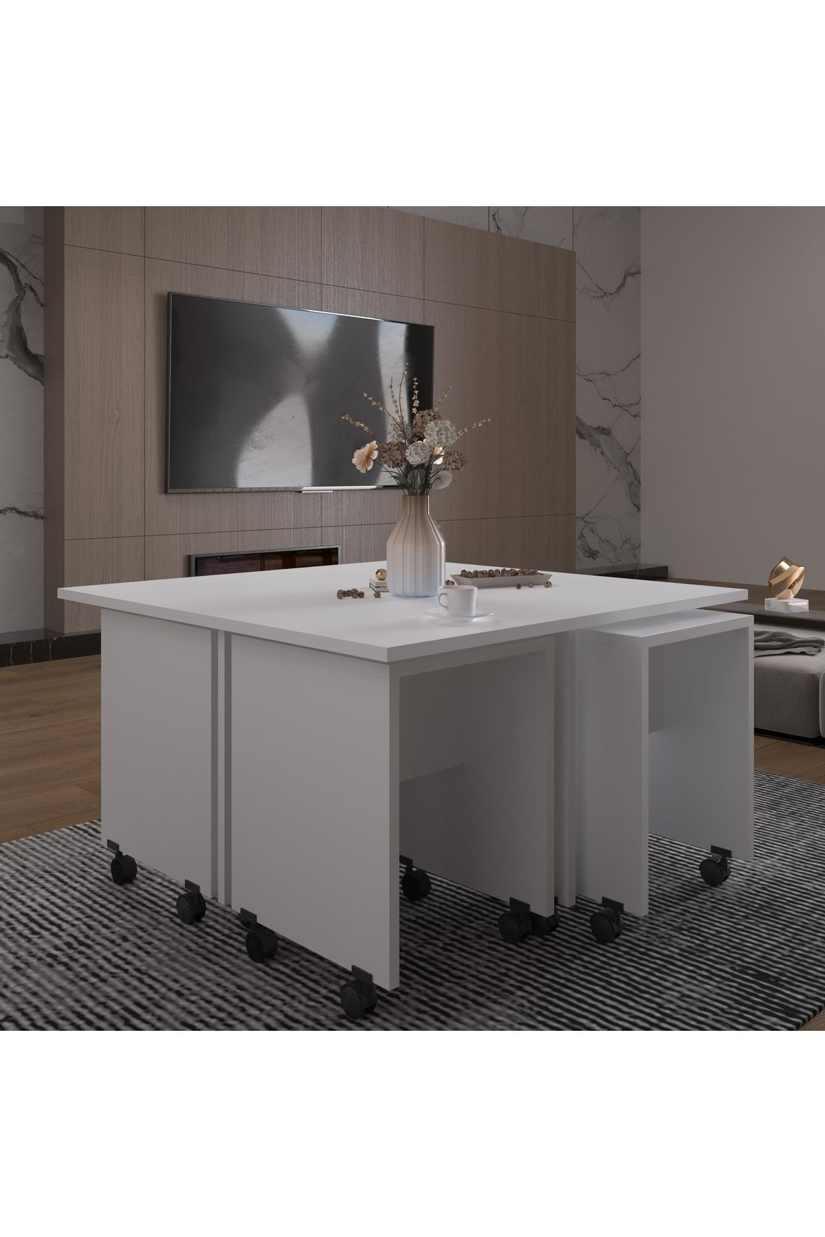 Orta Sehpa OS003 BEYAZ