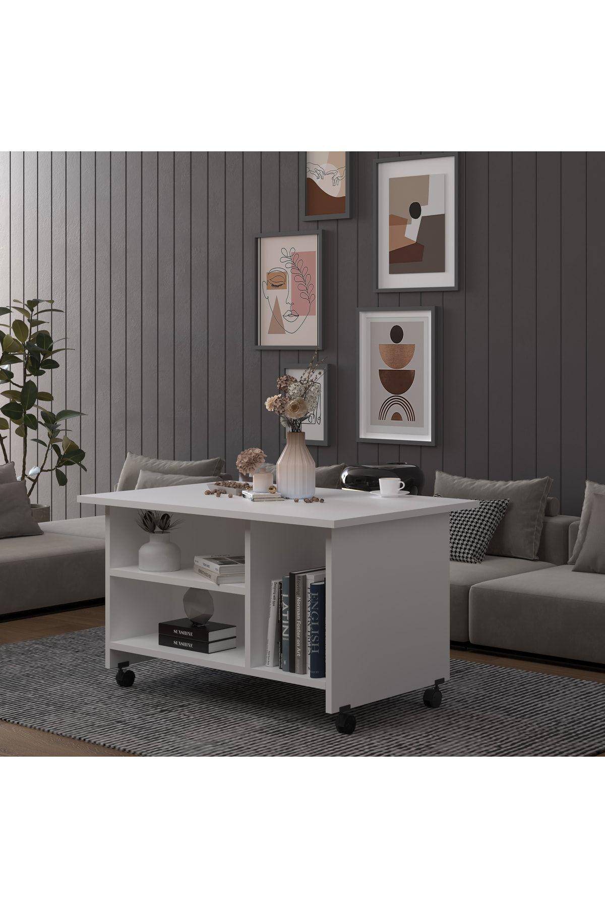 Orta Sehpa OS001 BEYAZ Orta Sehpa OS001 BEYAZ