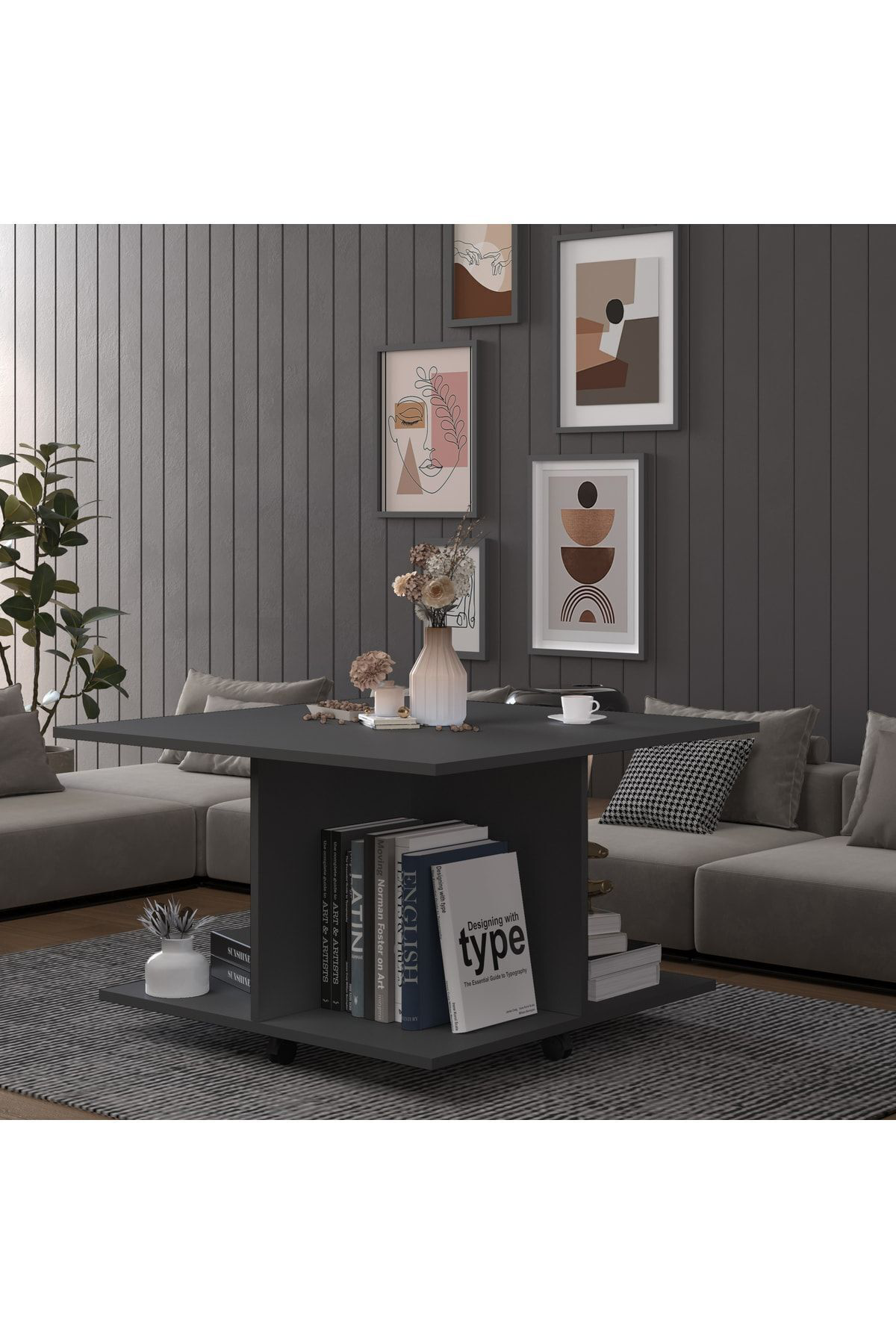 Orta Sehpa OS002 ANTRASIT Orta Sehpa OS002 ANTRASIT