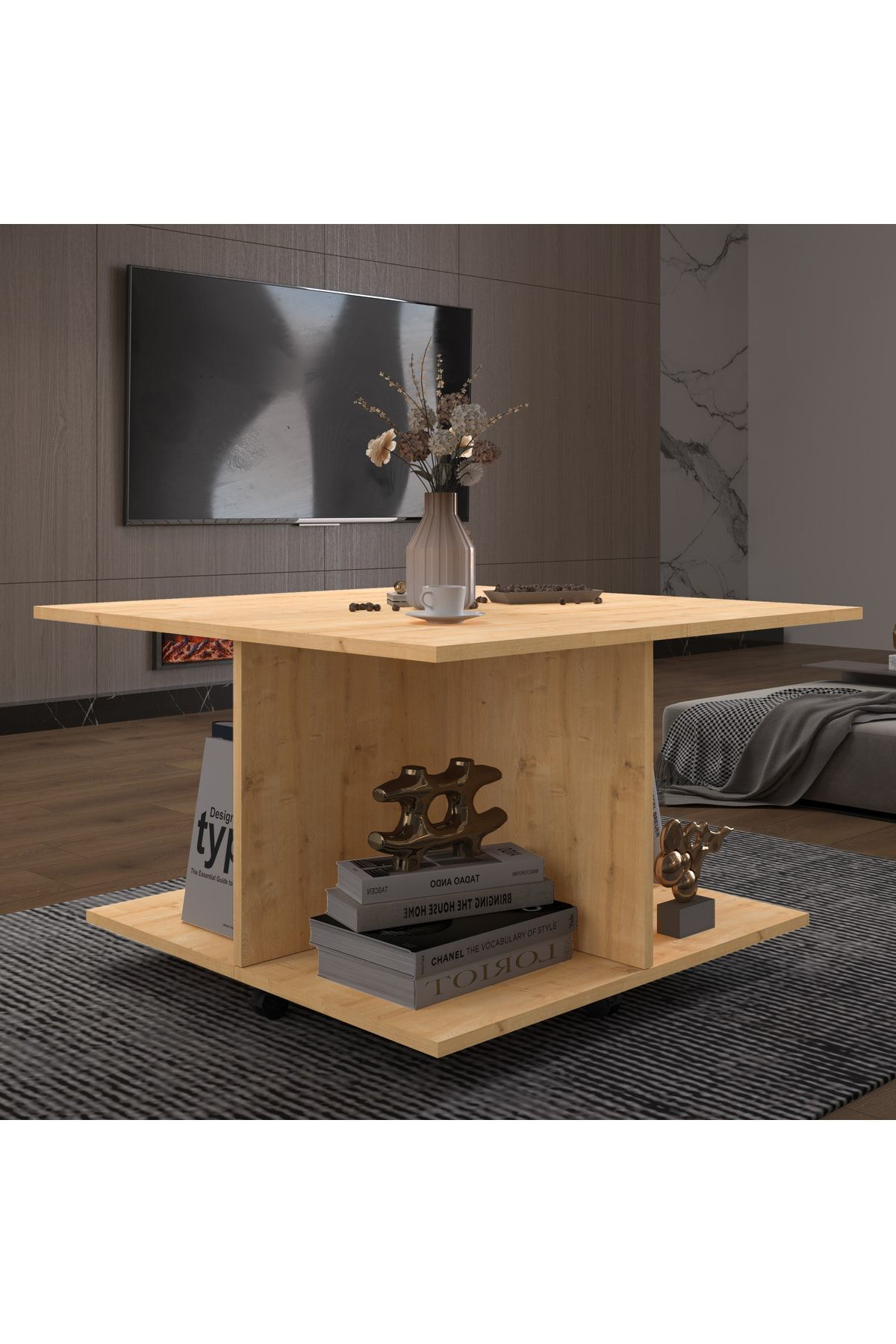 Orta Sehpa OS002 AKÇA AĞAÇ Orta Sehpa OS002 AKÇA AĞAÇ