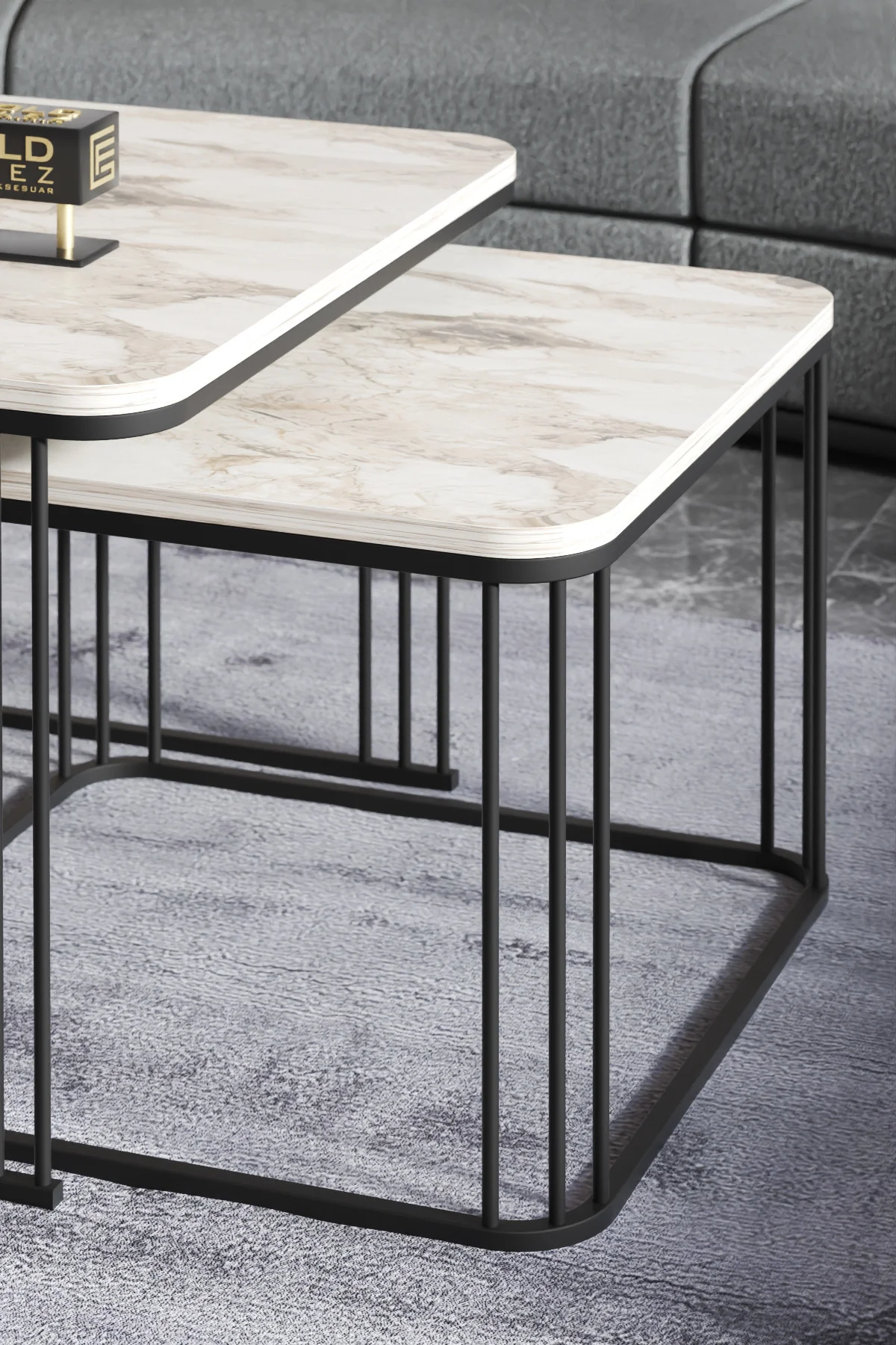 Orta Sehpa Ve Zigon Sehpa Damla Efes