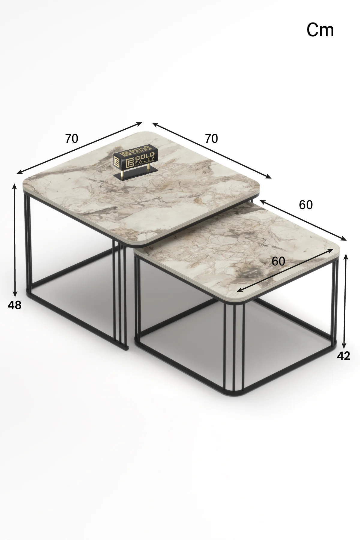 Orta Sehpa Ve Zigon Sehpa Damla Efes