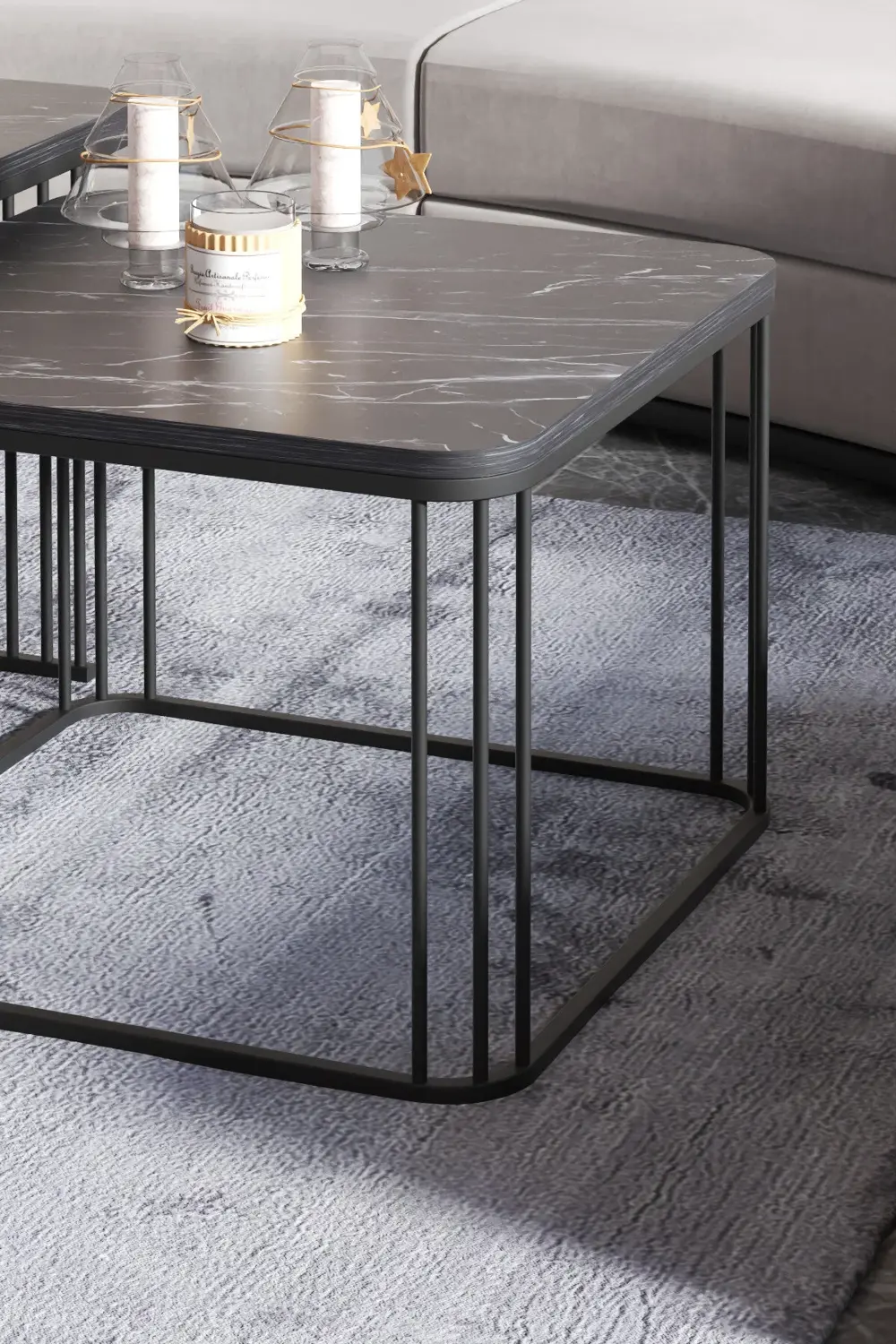 Orta Sehpa Ve Zigon Sehpa Damla Bendir