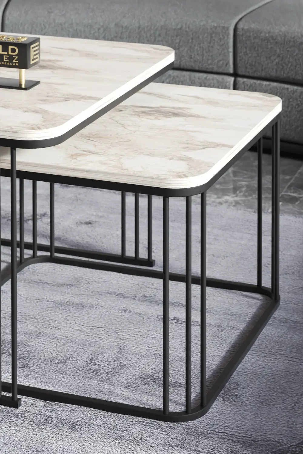 Orta Sehpa Ve Zigon Sehpa Damla Efes