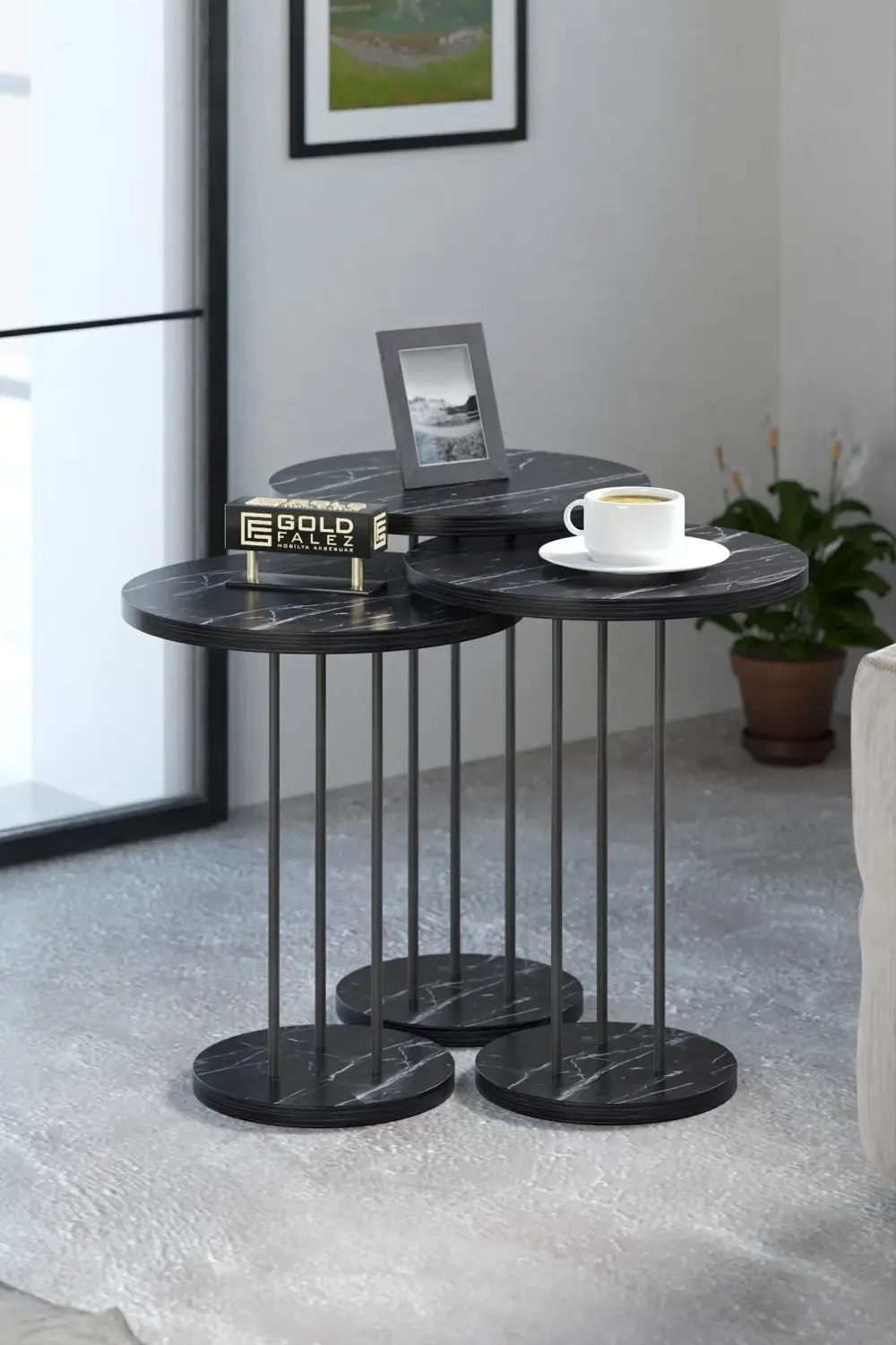 ORTA SEHPA VE ZİGON SEHPA TERRA SET BENDİR