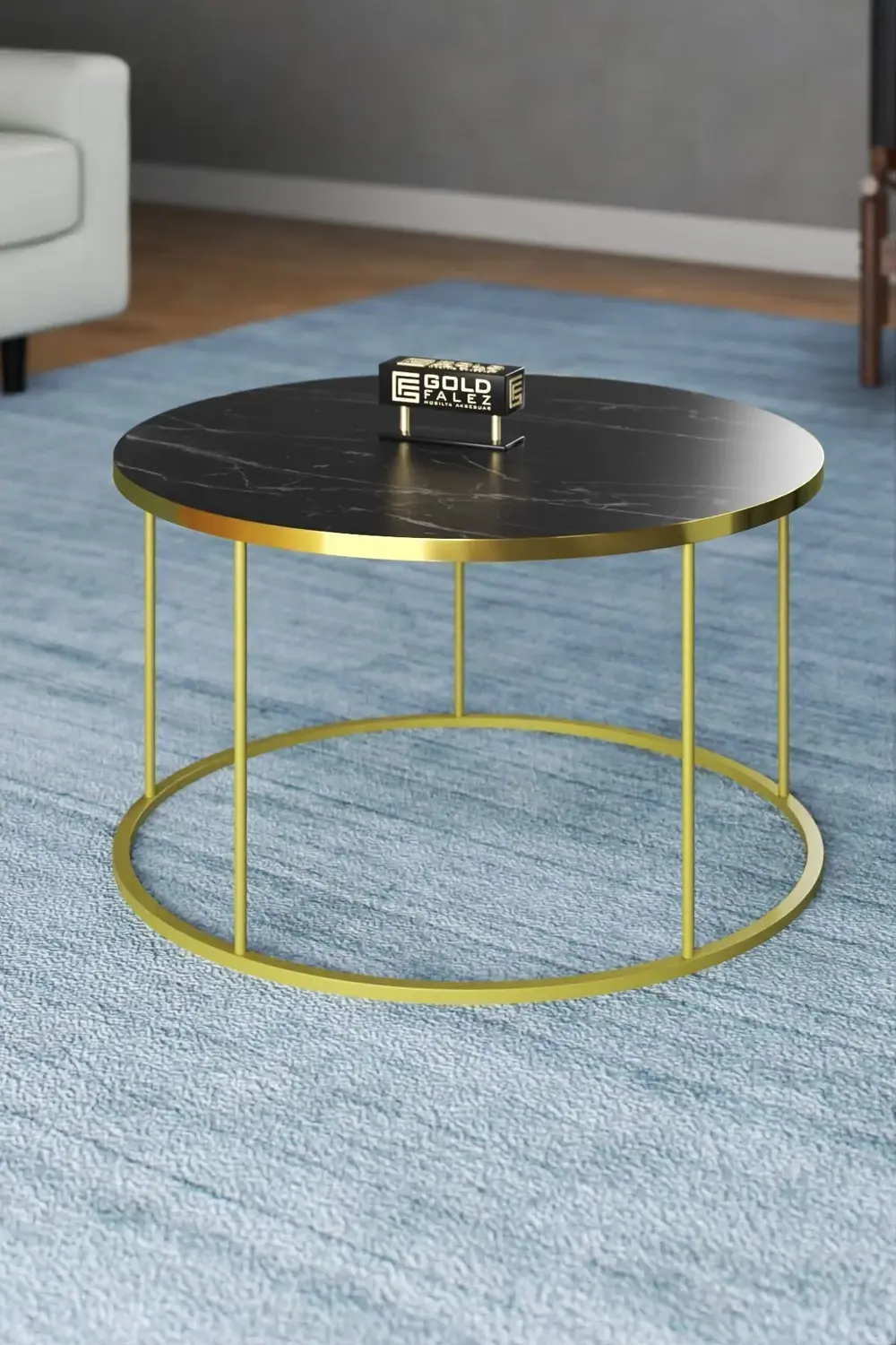 ORTA SEHPA VE ZİGON SEHPA TERRA SET GOLD BENDİR