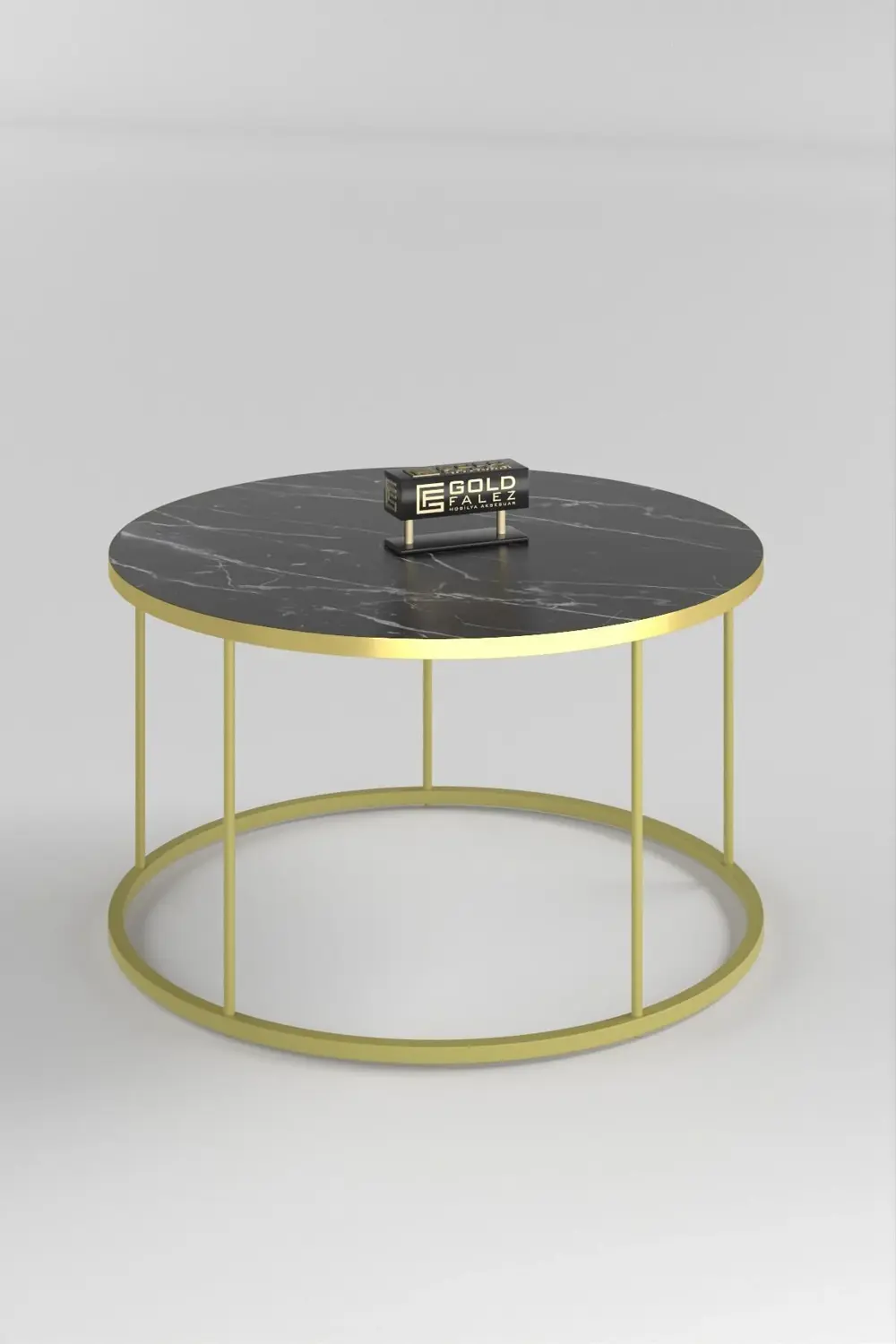 ORTA SEHPA VE ZİGON SEHPA TERRA SET GOLD BENDİR