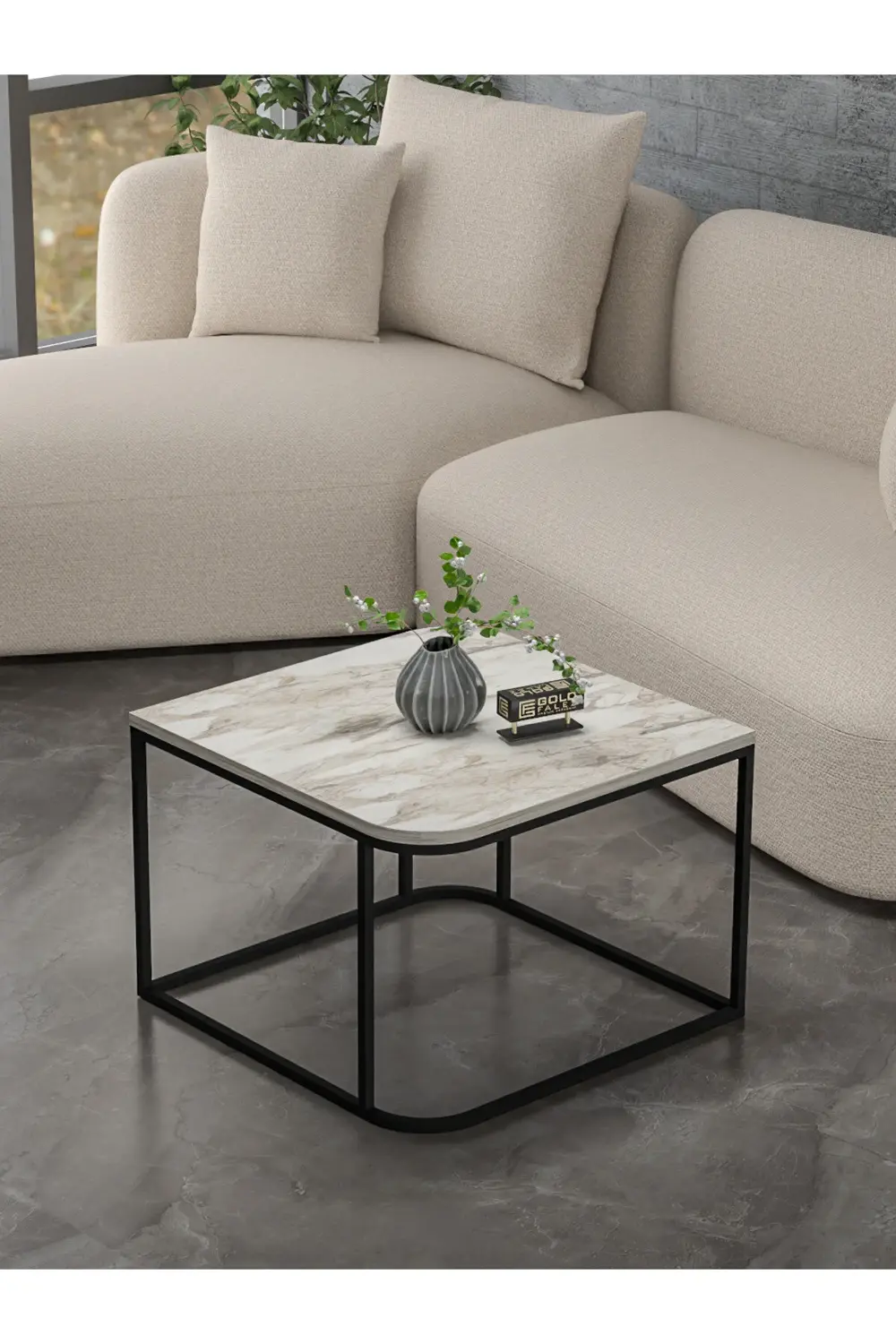 Orta Sehpa Ve Zigon Sehpa V Lüx 5'Li Set Efes