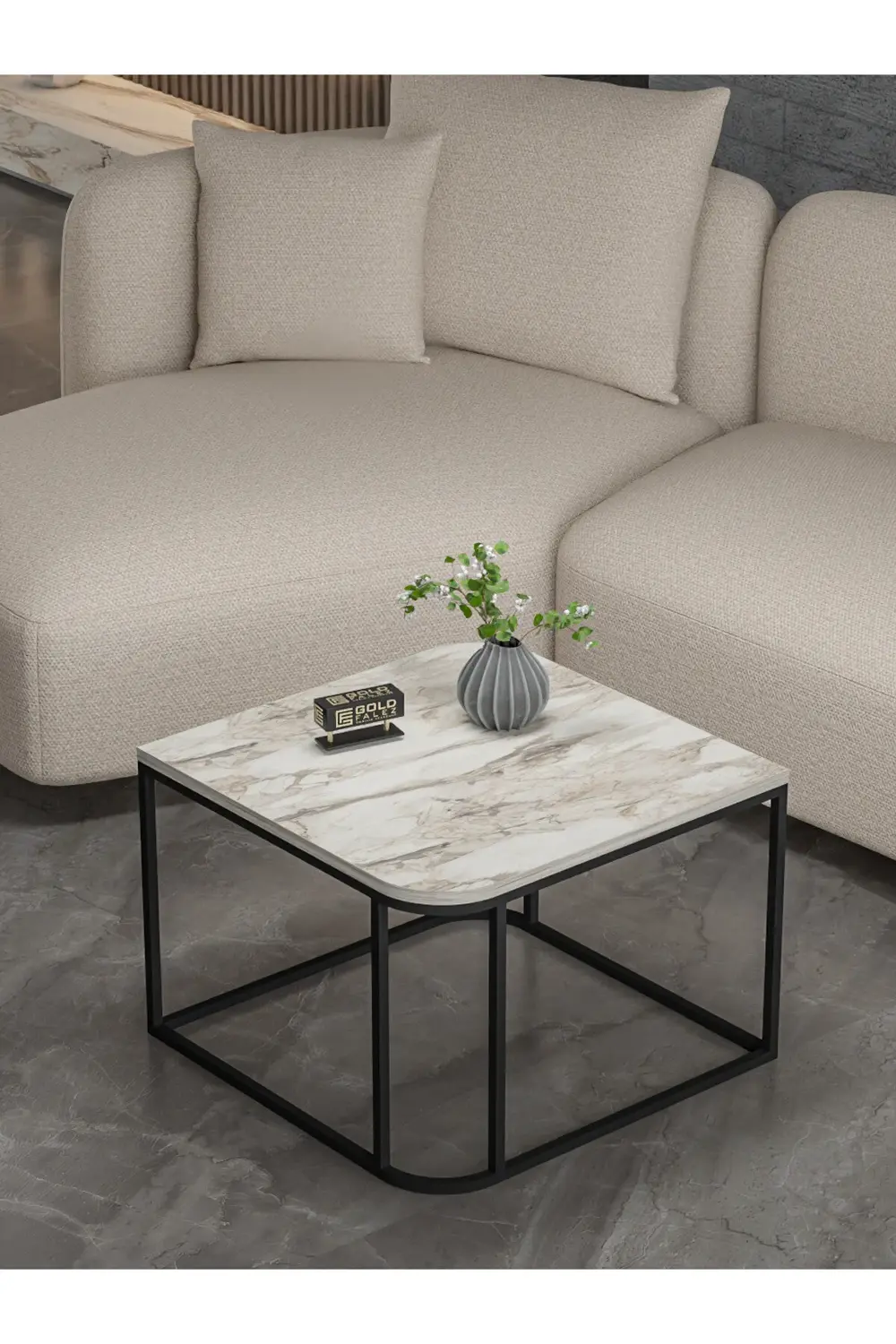 Orta Sehpa Ve Zigon Sehpa V Lüx 5'Li Set Efes