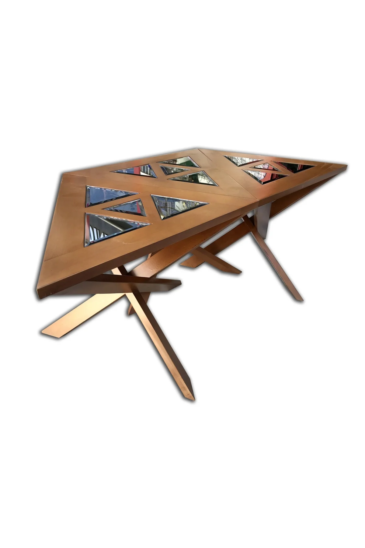 Orta Sehpa-Zigon 13668 Yonca Model Geometrik Ceviz Kayın Retro Mdf tabla El Yapım Orta Sehpa-Zigon 13668 Yonca Model Geometrik Ceviz Kayın Retro Mdf tabla El Yapım - Görsel 4