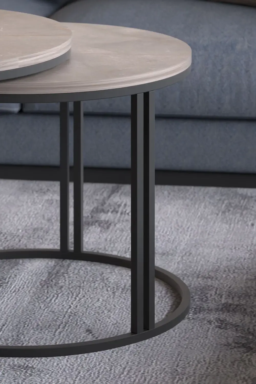 ORTA SEHPA ZİGON SEHPA YAN SEHPA 3 LÜ SET DOLUNAY GORDİON