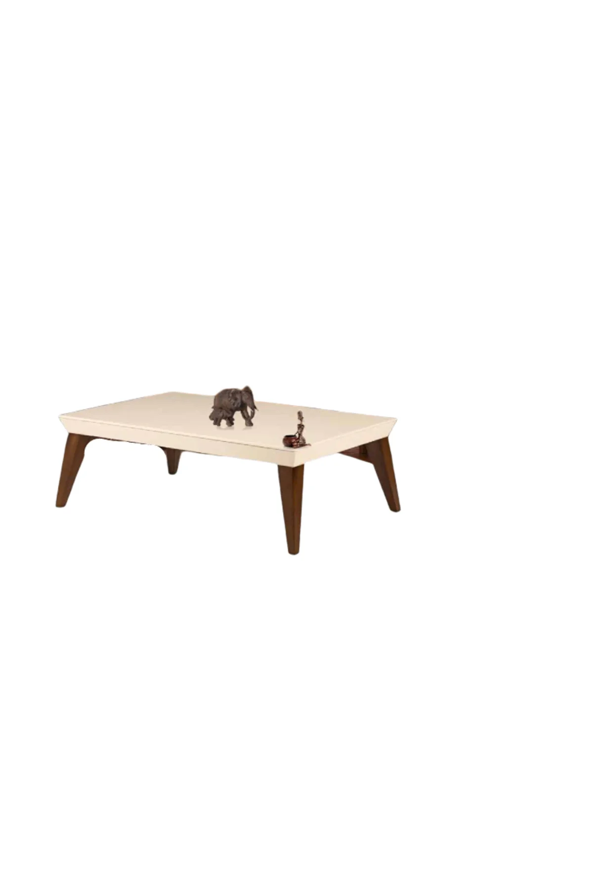 Orta Sehpa18251 OSM PİRAMİT Model Parlak Ceviz Krem Kayın retro ayak El yapım Orta Sehpa18251 OSM PİRAMİT Model Parlak Ceviz Krem Kayın retro ayak El yapım