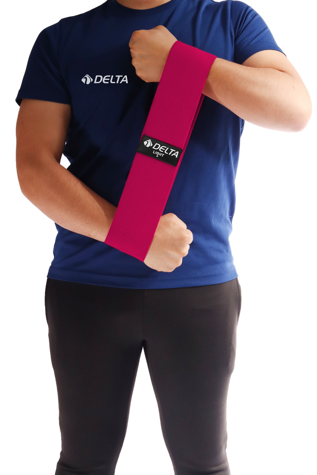 Delta Orta Sert Squat Bant Pilates Fitness Kalça Egzersizi Direnç Bandı