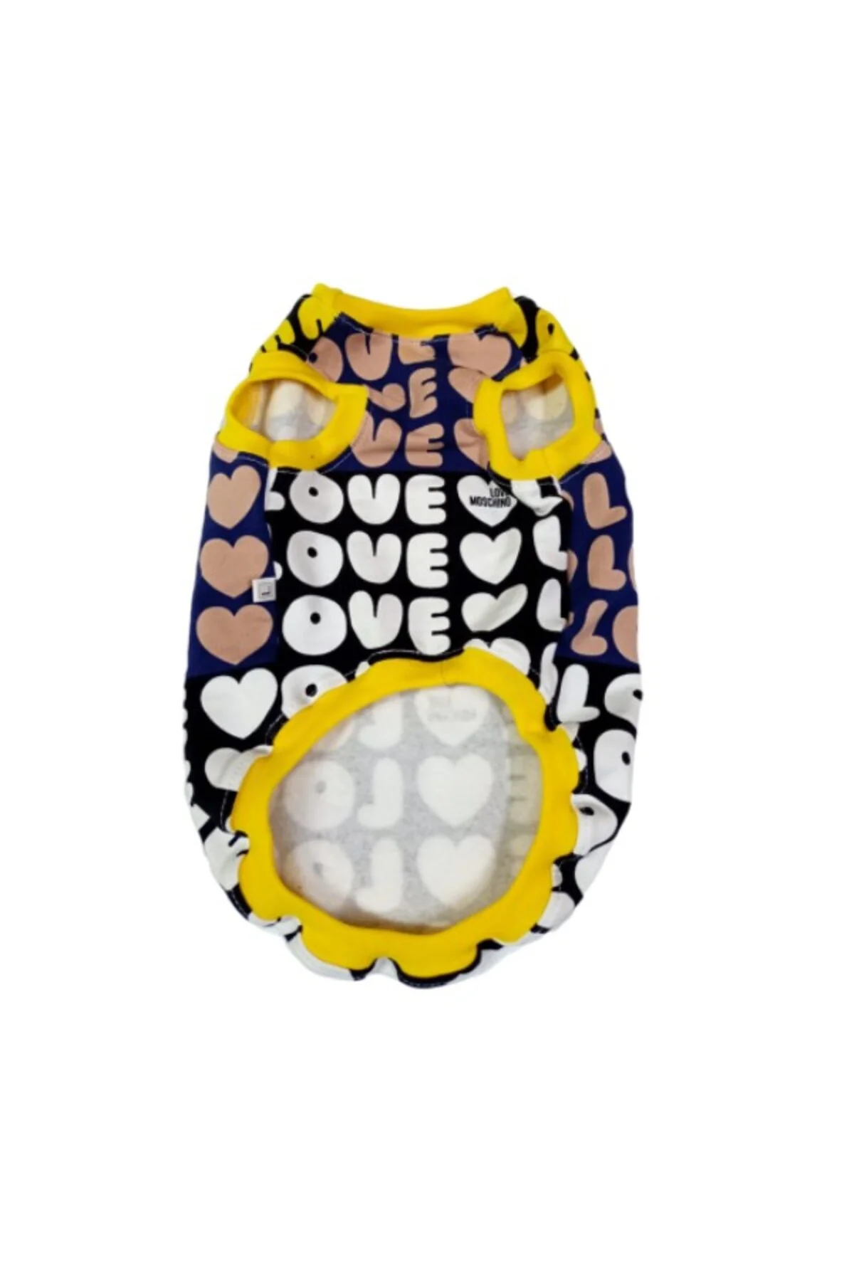 Orta Ve Büyük Irk Love Desenli Köpek Kıyafeti Elbisesi