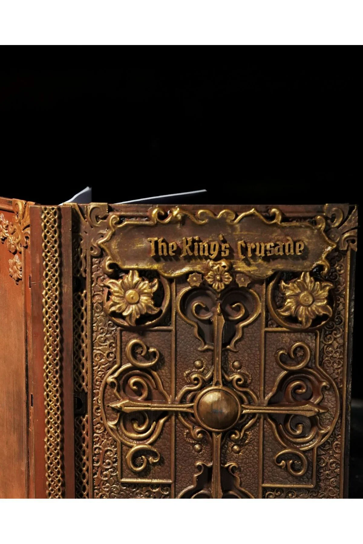 Ortaçağ Krallıkları Motifli İsme Özel Defter Kabı Defter Koruyucu İsme Özel Defter Kabı A4