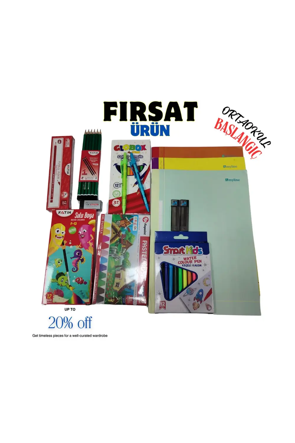 ortaokul çizim seti